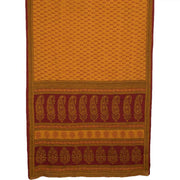 Hand Block Printed   Mulmul Cotton Saree 10040210
