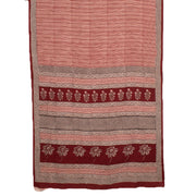 Hand Block Printed Mulmul Cotton Saree 10040211