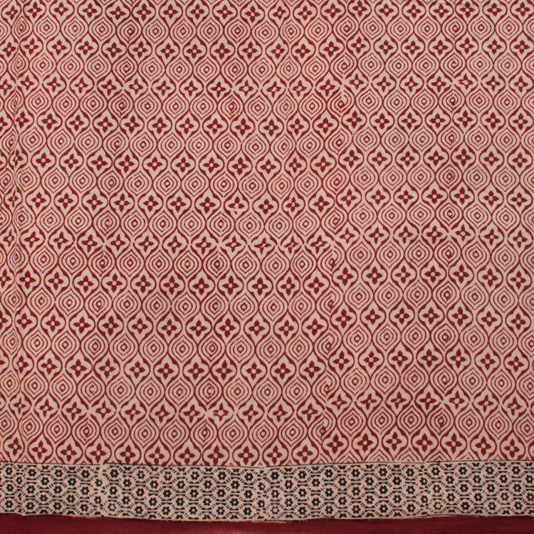 Hand Block Printed Mulmul Cotton Saree 10040211