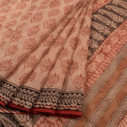 Bagru Printed  Kota Cotton Saree 10043980