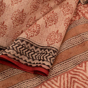 Bagru Printed  Kota Cotton Saree 10043980