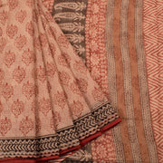 Bagru Printed  Kota Cotton Saree 10043980