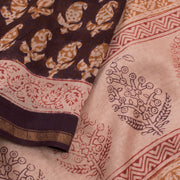 Bagh Printed  Maheshwari Saree 10046414