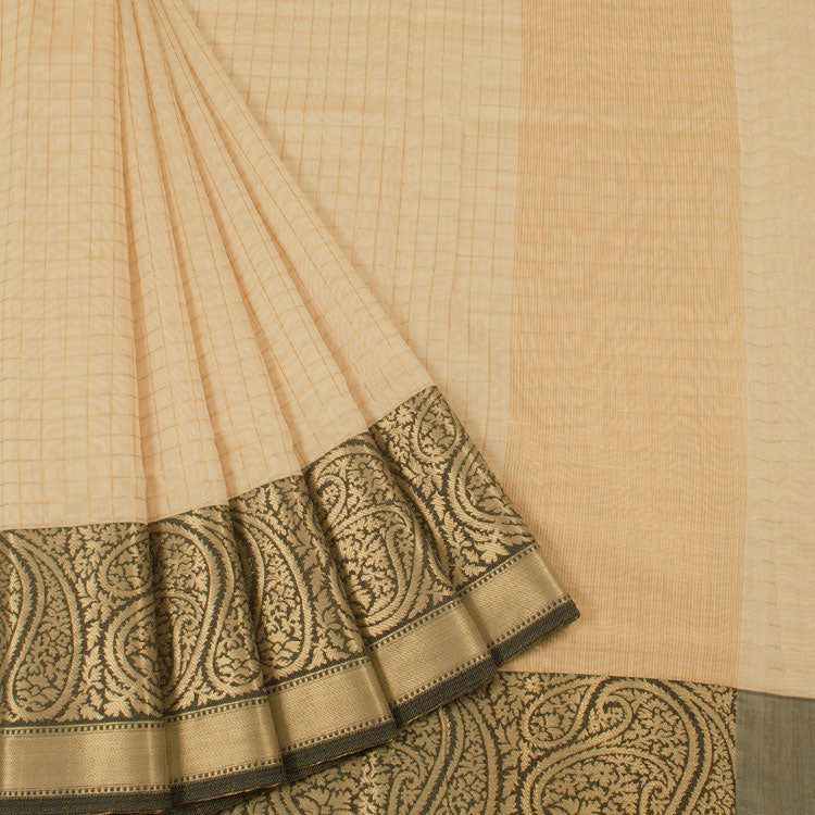 Handloom Banarasi Silk Cotton Saree 10052519