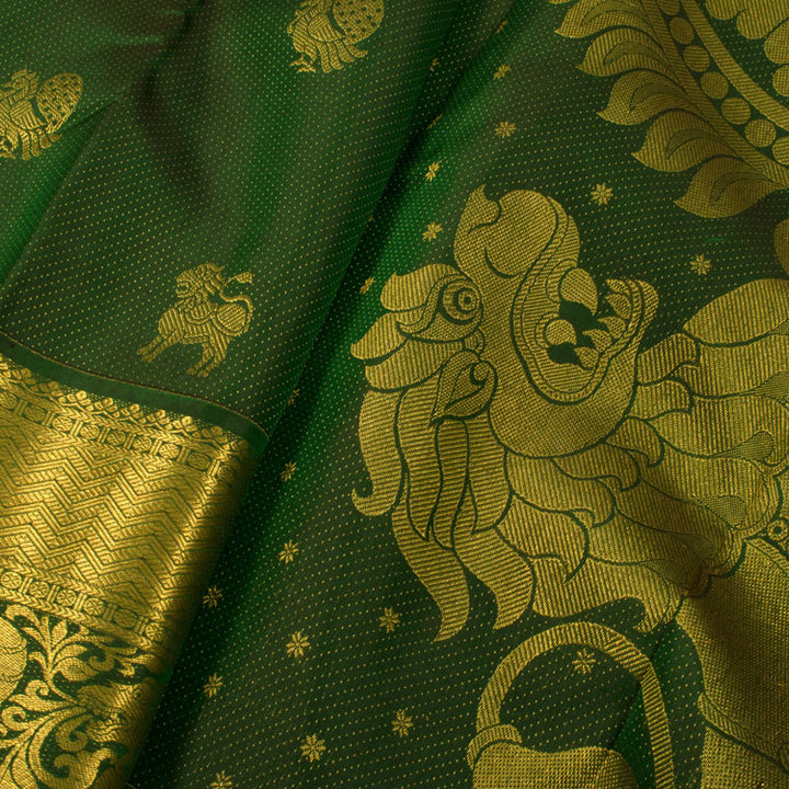 Kanjivaram Pure Silk Jacquard Saree 10053832