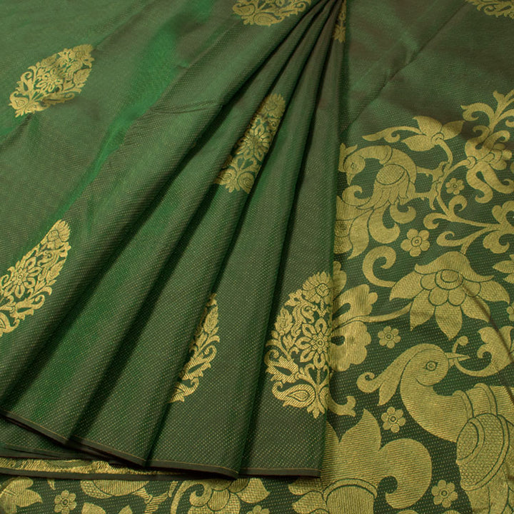 Kanjivaram Pure Silk Jacquard Saree 10053841
