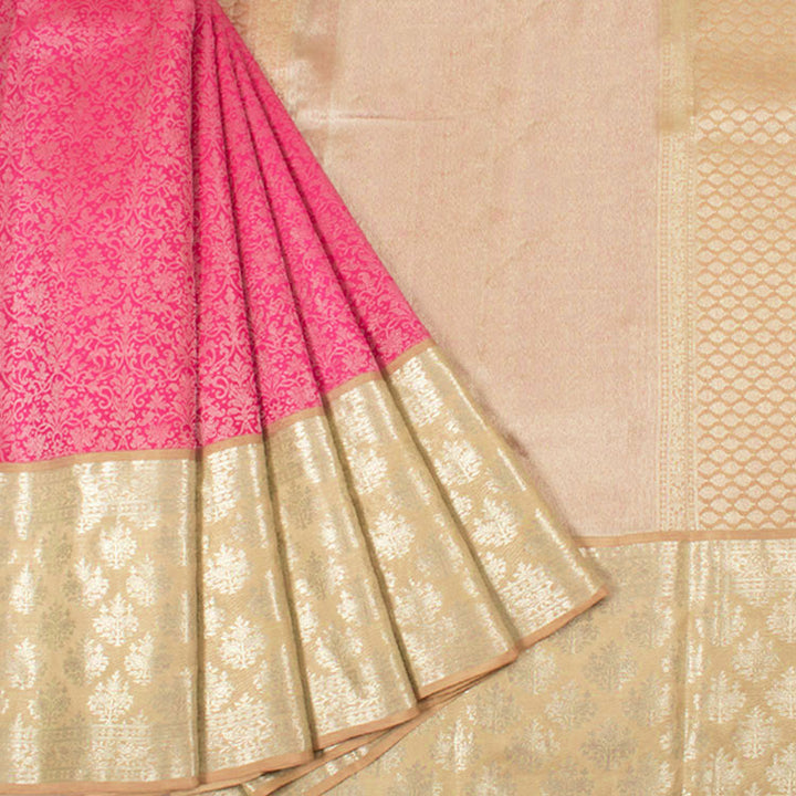 Kanjivaram Pure Silk Jacquard Saree 10053844