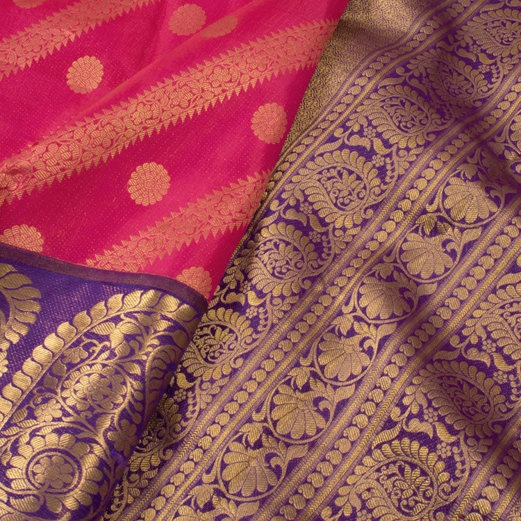 Kanjivaram Pure Silk Jacquard Saree 10053846