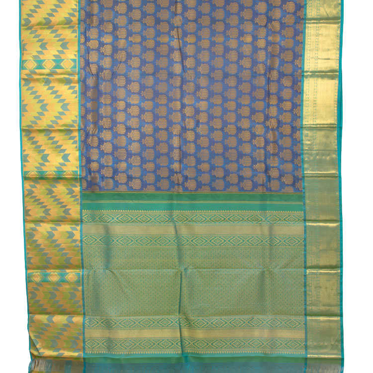 Kanjivaram Pure Silk Jacquard Saree 10053853