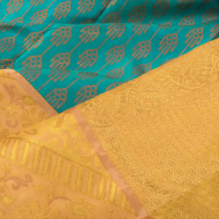 Kanjivaram Pure Silk Jacquard Saree 10053856