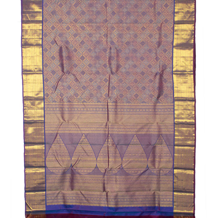 Kanjivaram Pure Silk Jacquard Saree 10053867