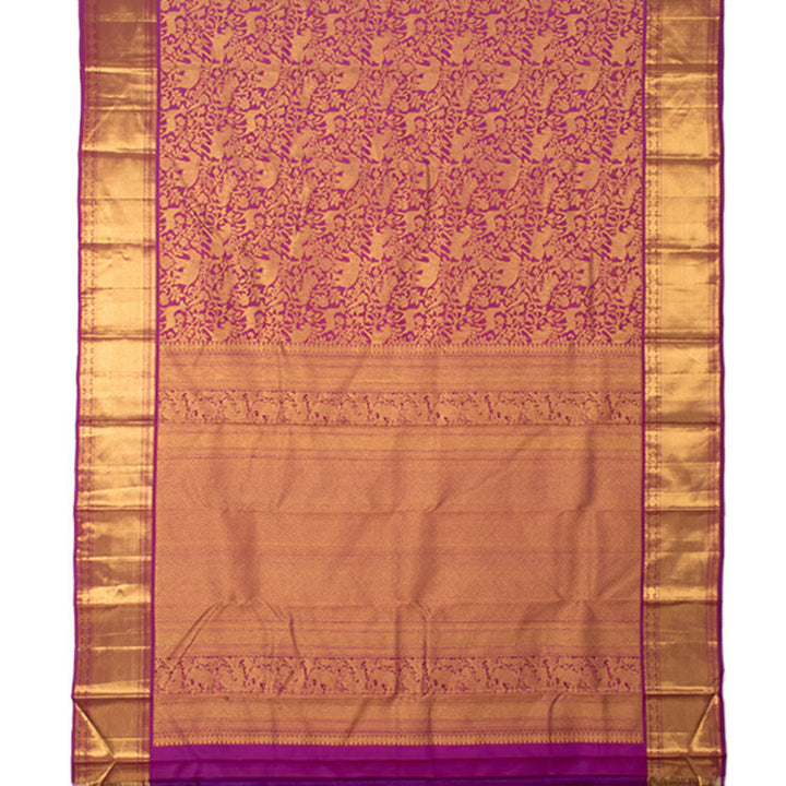 Kanjivaram Pure Silk Jacquard Saree 10053869