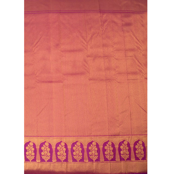 Kanjivaram Pure Silk Jacquard Saree 10053876