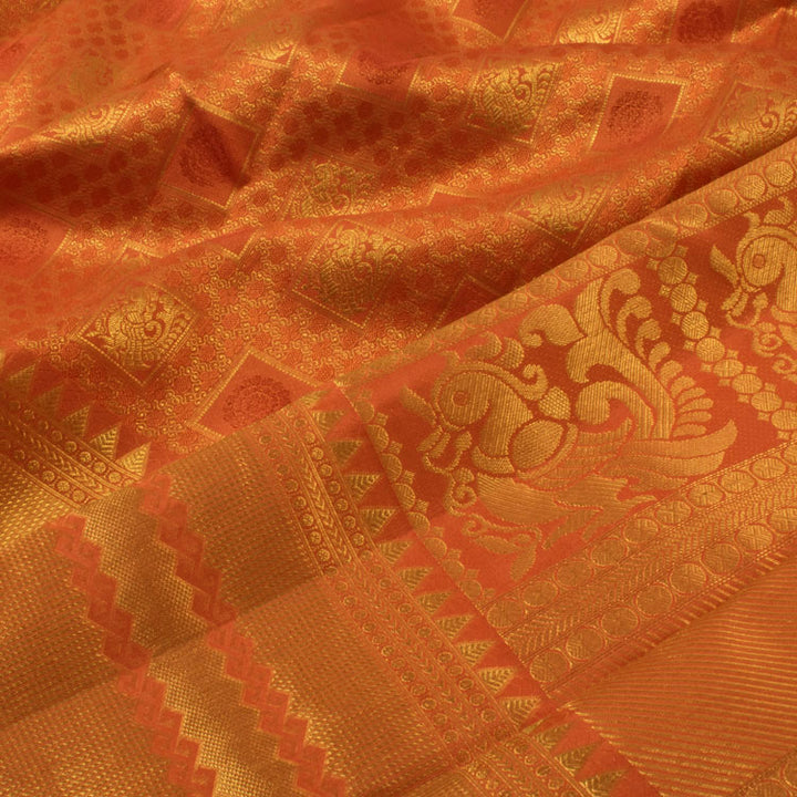 Kanjivaram Pure Silk Jacquard Saree 10053877