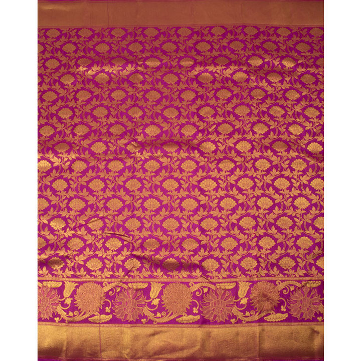 Kanjivaram Pure Silk Jacquard Saree 10053878