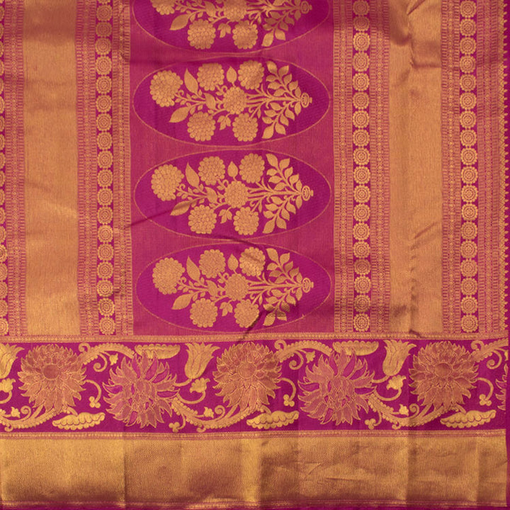 Kanjivaram Pure Silk Jacquard Saree 10053878