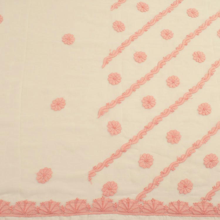 Chikankari Embroidered Georgette Saree 10048987