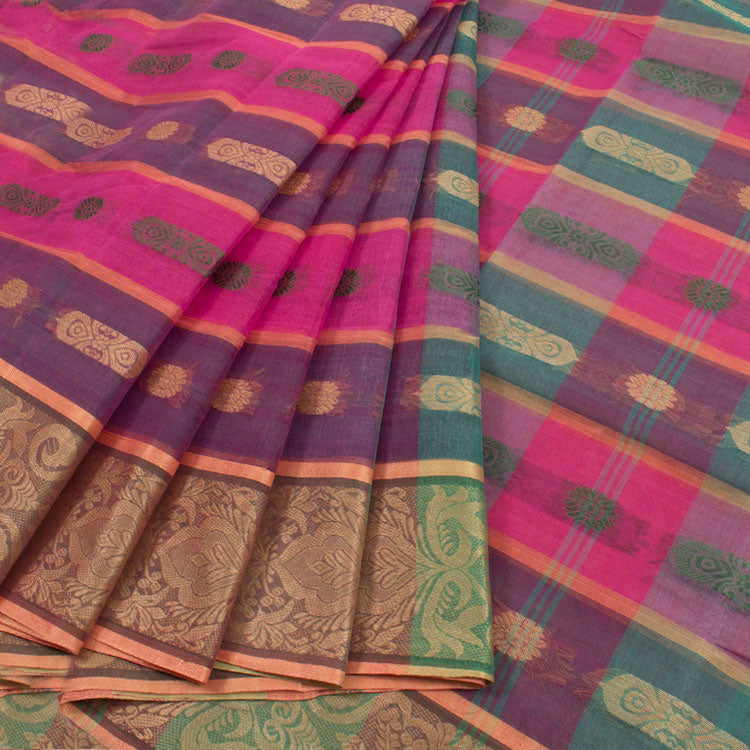 Handloom Bengal Cotton Saree 10052489