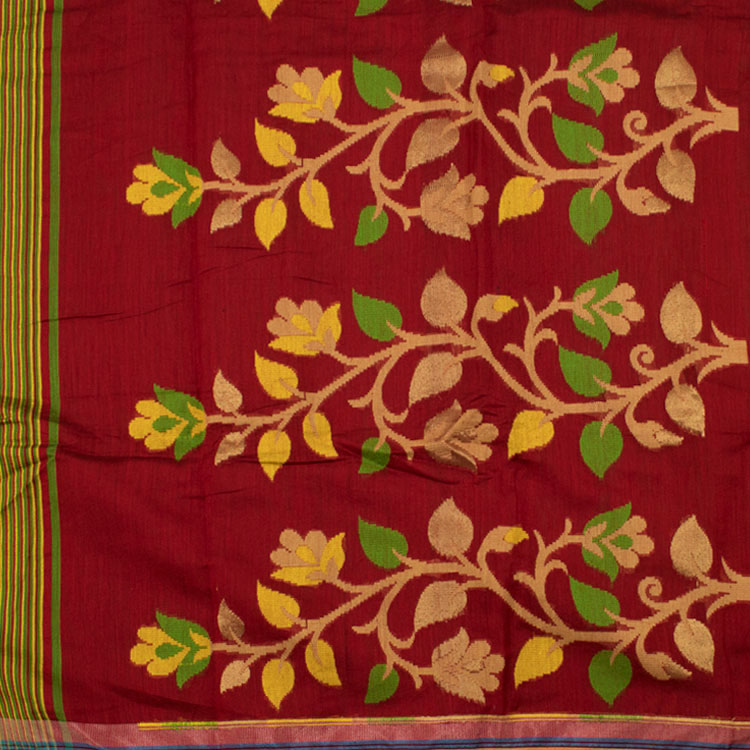 Handloom Jamdani Style Cotton Saree 10052491