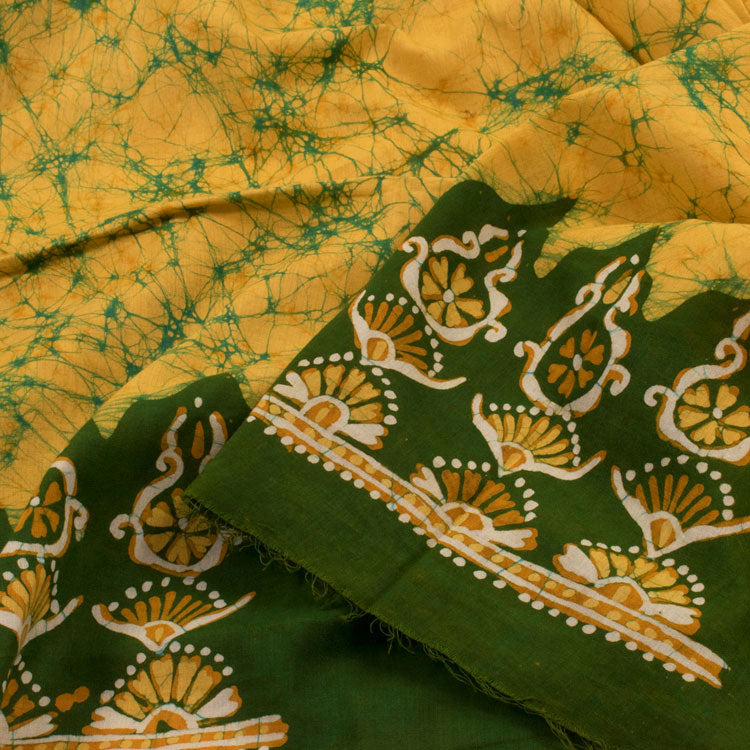 Batik Printed Cotton Blouse Material 10051887