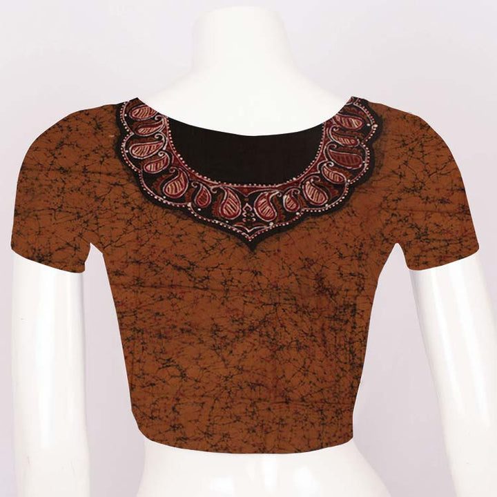 Batik Printed Cotton Blouse Material 10051888