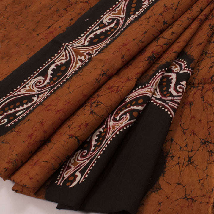 Batik Printed Cotton Blouse Material 10051895