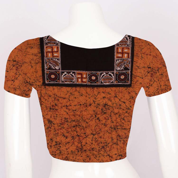 Batik Printed Cotton Blouse Material 10051896