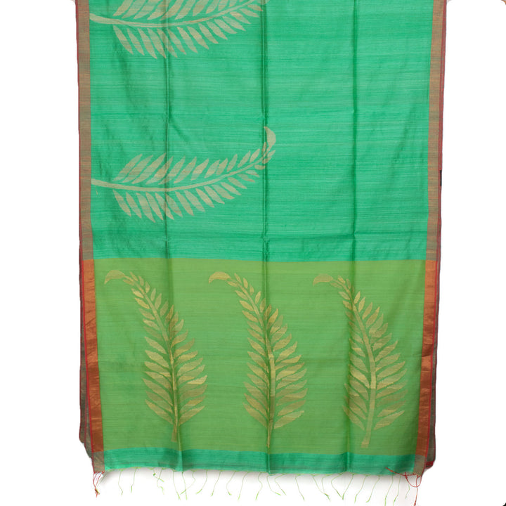 Handloom Bengal Jamdani Matka Silk Saree 10030337