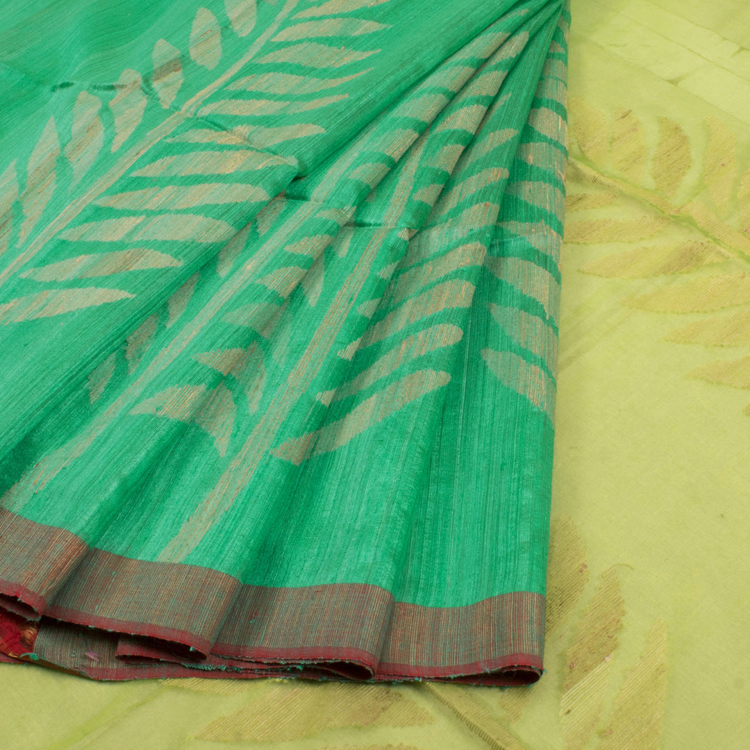 Handloom Bengal Jamdani Matka Silk Saree 10030337