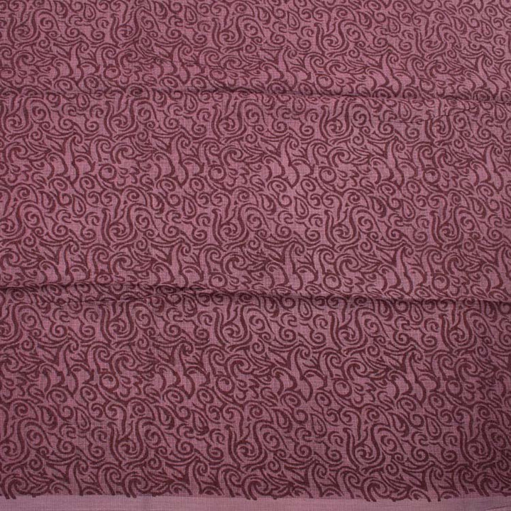 Hand Block Printed Kota Silk Cotton Saree 10038253
