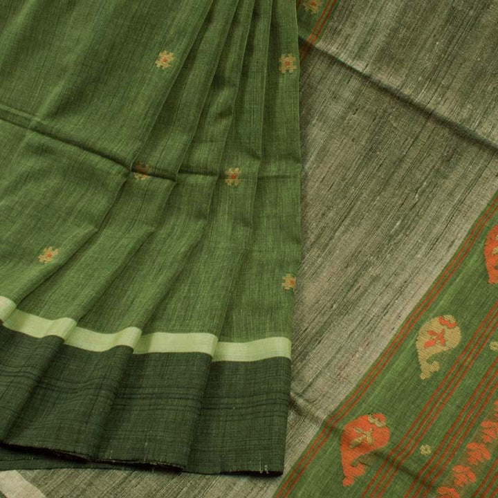 Handloom Bengal Jamdani Cotton Saree 10041118