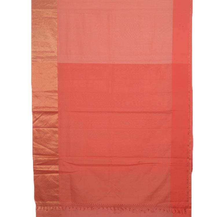 Handloom Maheshwari Silk Cotton Saree 10038917