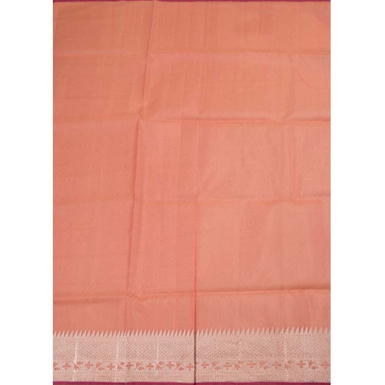 Handloom Banarasi Katrua Silk Cotton Saree 10042914