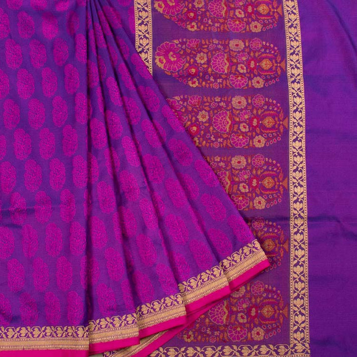 Handloom Banarasi Tanchoi Katan Silk Saree 10042923