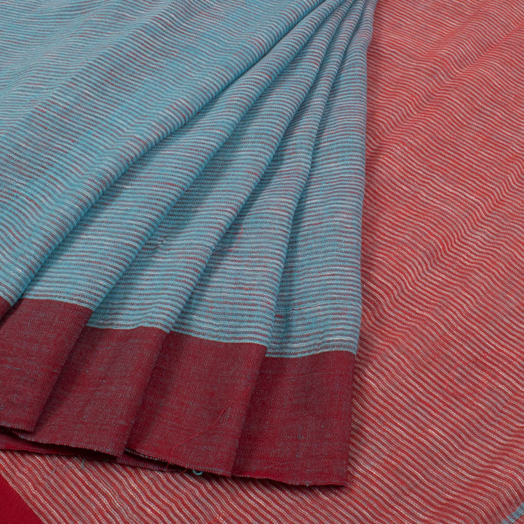 Handloom Bengal Linen Saree 10047488