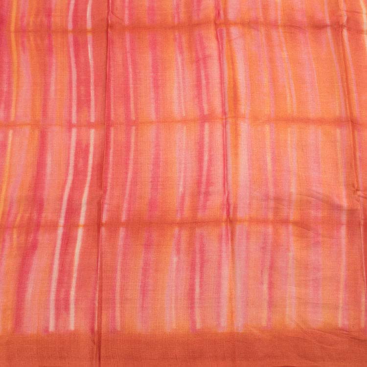 Shibori Dyed Tussar Silk Saree 10049321