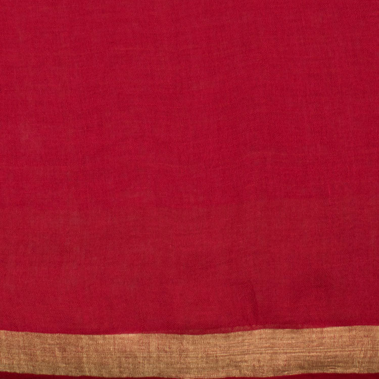 Handloom Bengal Linen Saree 10051156