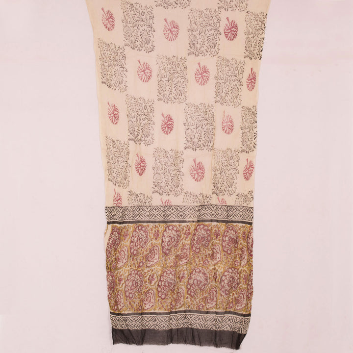 Bagru Printed Cotton Salwar Suit Material 10053653