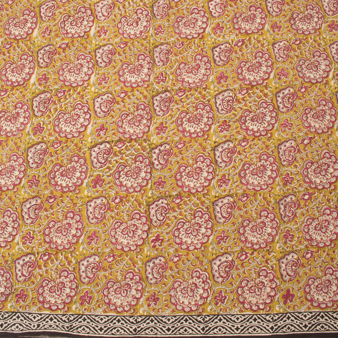 Bagru Printed Cotton Salwar Suit Material 10053653