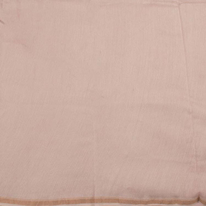 Hand Block Printed Chanderi Silk Cotton Saree 10035434
