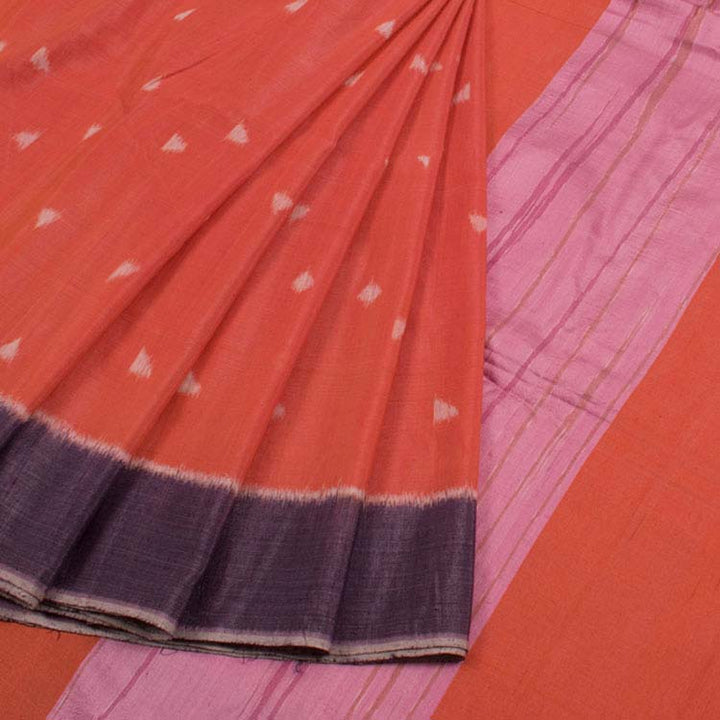 Handloom Odisha Ikat Tussar Cotton Saree 10043434