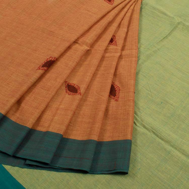 Kantha Embroidered Odisha Cotton Saree 10043450