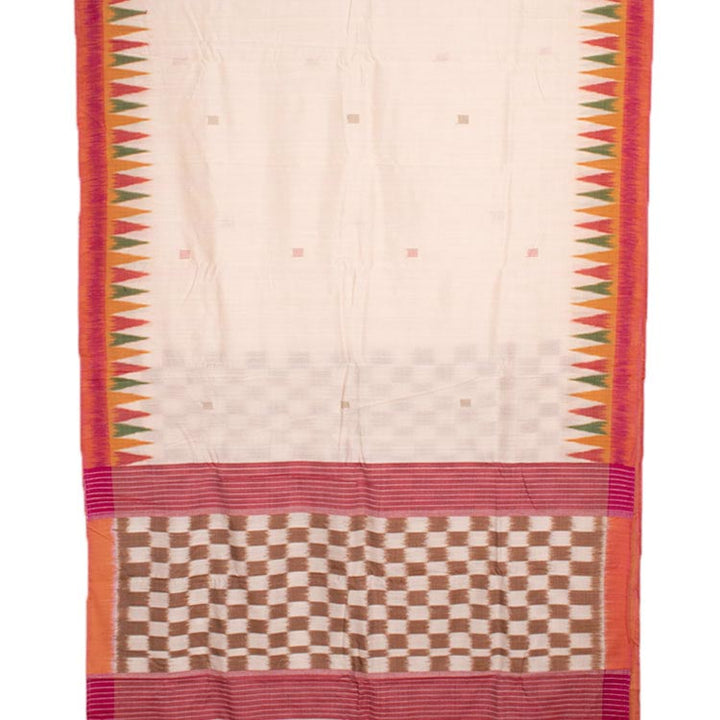Handloom Odisha Ikat Tussar Cotton Saree 10050805