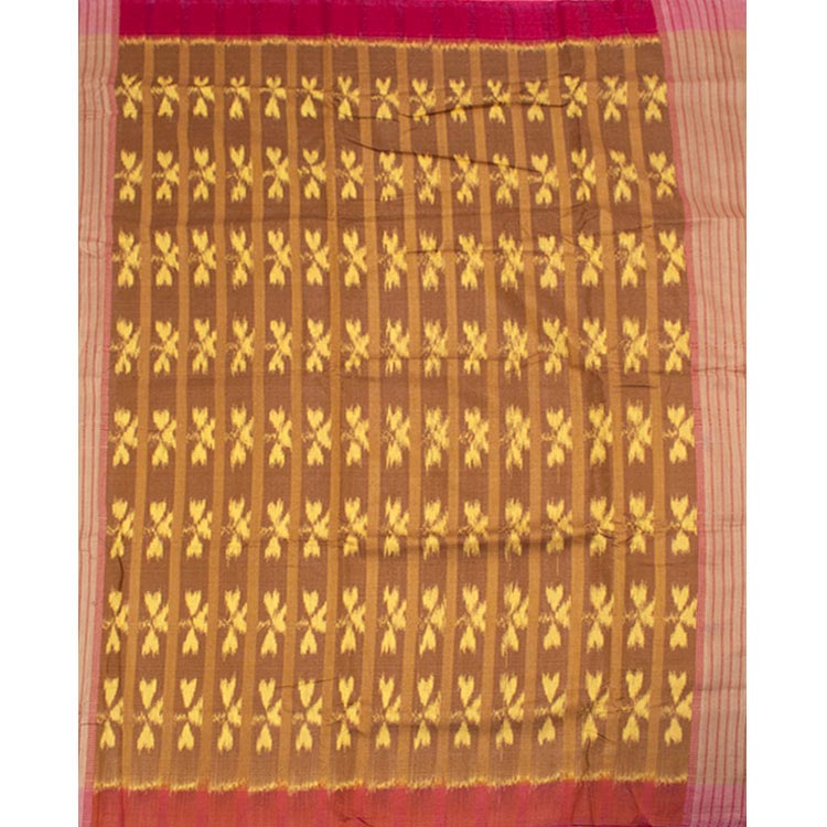 Handloom Odisha Ikat Tussar Cotton Saree 10050809
