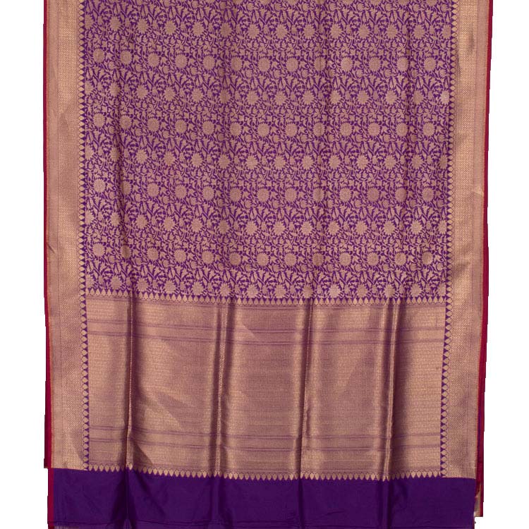 Handloom Banarasi Kadhwa Katan Silk Saree 10046592
