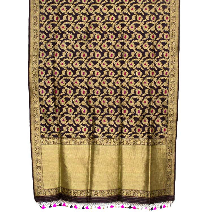 Handloom Banarasi Kadhwa Katan Silk Saree 10048818