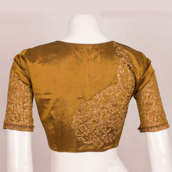 Hand Embroidered Silk Blouse 10039765