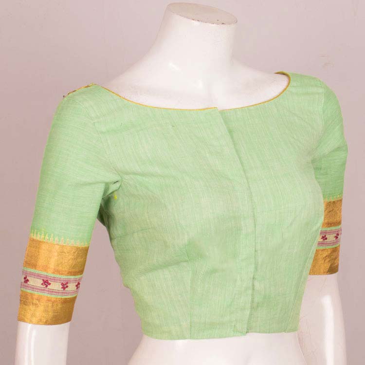 Hand Embroidered Linen Blouse 10039788