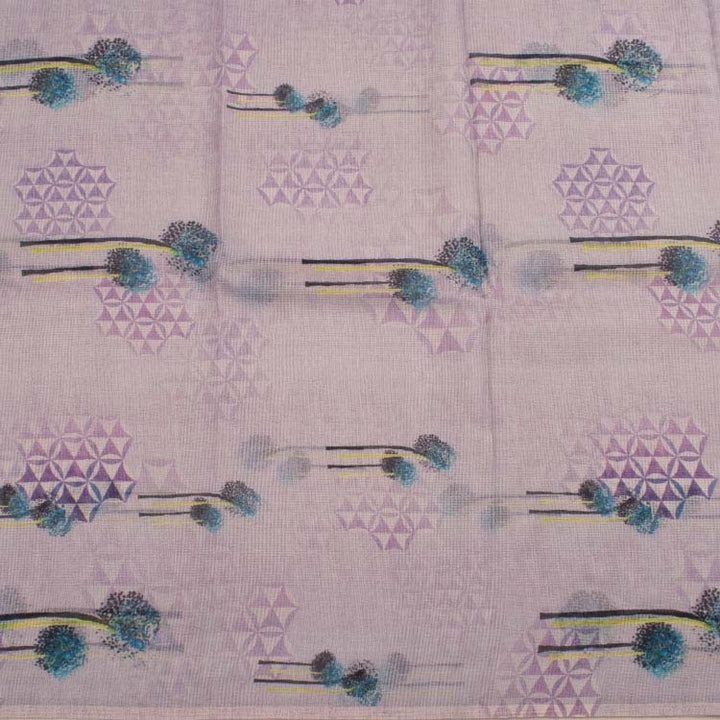 Fancy Printed Maheshwari Silk Cotton Saree 10038183