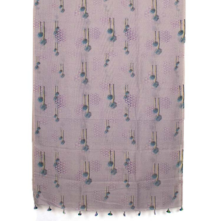 Fancy Printed Maheshwari Silk Cotton Saree 10038183